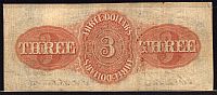 Chattanooga, TN, 1855 $3 Bank of East Tennessee (Knoxville), 799(b)(200).jpg